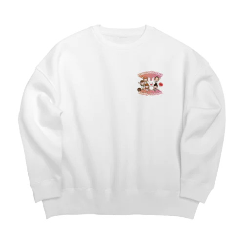 【はみがきうさぎのカムカムファミリーコンサート限定】ビックシルエットスエット（全4色） Big Crew Neck Sweatshirt