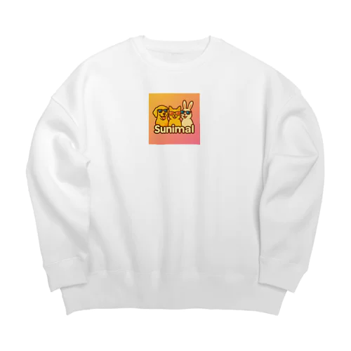 SUNIMALオリジナルグッズ Big Crew Neck Sweatshirt