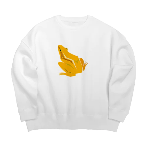 ニホンアカガエルh.t. Big Crew Neck Sweatshirt