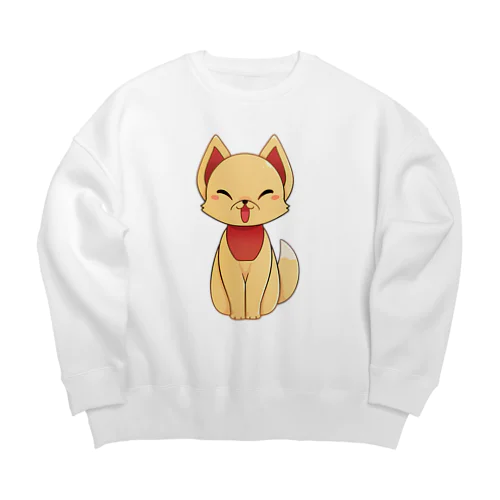 お稲荷様 Big Crew Neck Sweatshirt