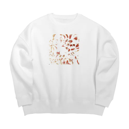 人を駄目にする人間椅子模様 Big Crew Neck Sweatshirt