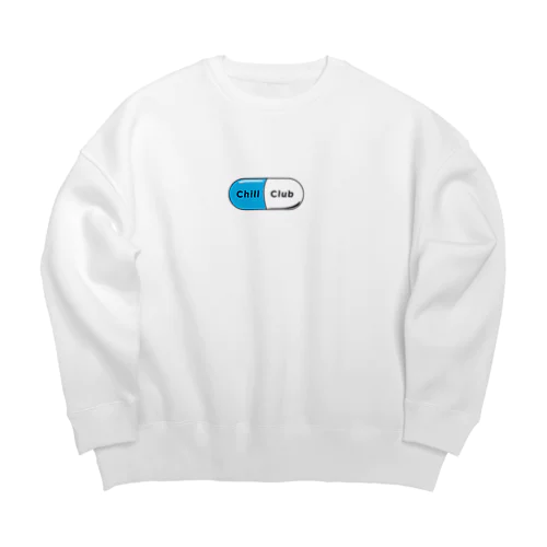 Chill Chill Club Big Crew Neck Sweatshirt