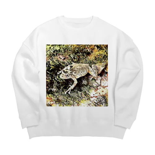 Fantastic Frog -Dry Moss Version- Big Crew Neck Sweatshirt