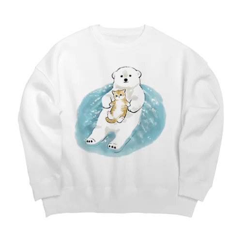 愛の漂着時 Big Crew Neck Sweatshirt