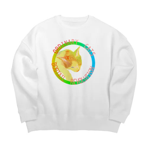 Ordinary Cats07h.t.(春) Big Crew Neck Sweatshirt
