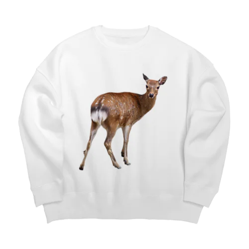 Shika! Big Crew Neck Sweatshirt