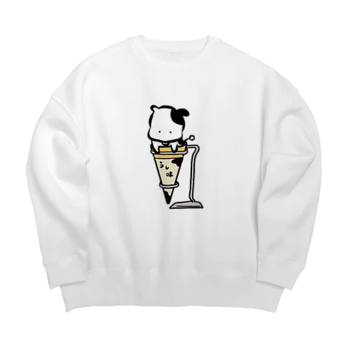 うしアイス Big Crew Neck Sweatshirt