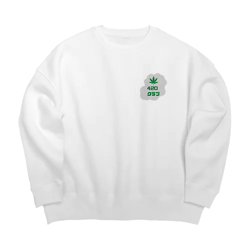 420 クラブ Big Crew Neck Sweatshirt