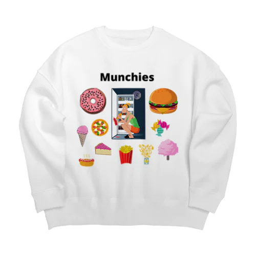 Munchies  Big Crew Neck Sweatshirt