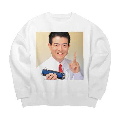 鉄道博士 / Dr.Railway Big Crew Neck Sweatshirt