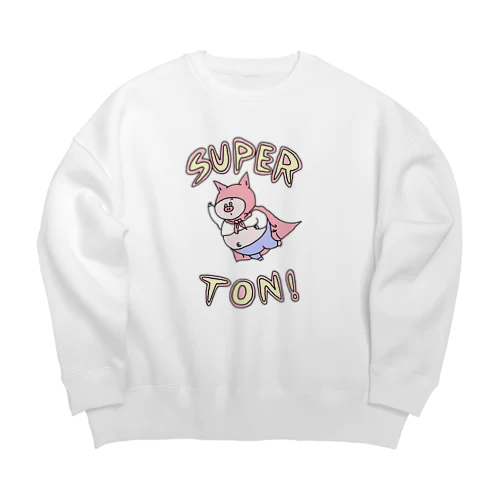 SUPER★TON!! Big Crew Neck Sweatshirt