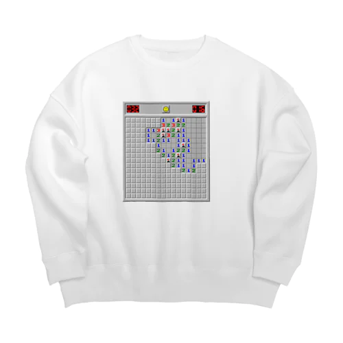 マインスイ〜パ Big Crew Neck Sweatshirt