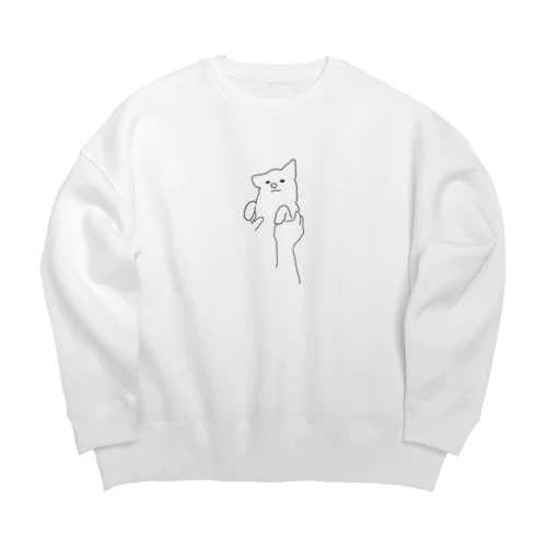 ペットのいぬ Big Crew Neck Sweatshirt