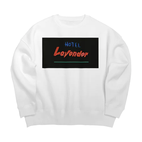 CITY HOTEL Lavender Big Crew Neck Sweatshirt