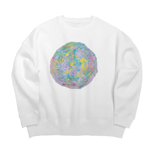 細胞図 Big Crew Neck Sweatshirt