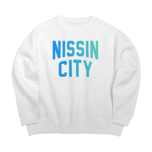 日進市 NISSIN CITY Big Crew Neck Sweatshirt