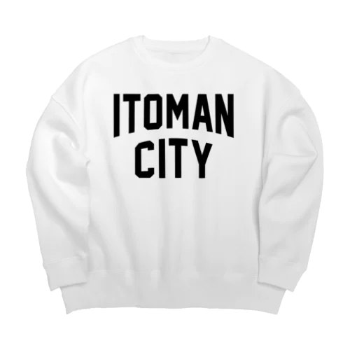 糸満市 ITOMAN CITY Big Crew Neck Sweatshirt
