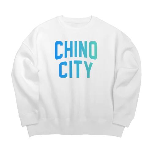 茅野市 CHINO CITY Big Crew Neck Sweatshirt