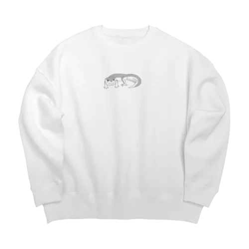 レオパ　プラチナ Big Crew Neck Sweatshirt