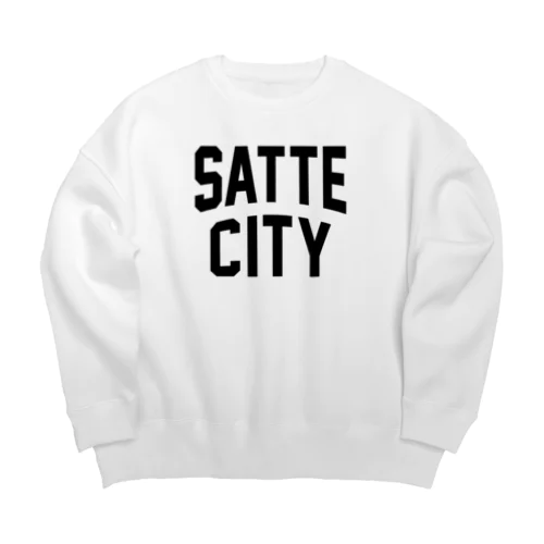 幸手市 SATTE CITY Big Crew Neck Sweatshirt