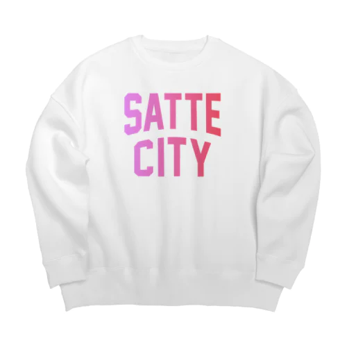 幸手市 SATTE CITY Big Crew Neck Sweatshirt