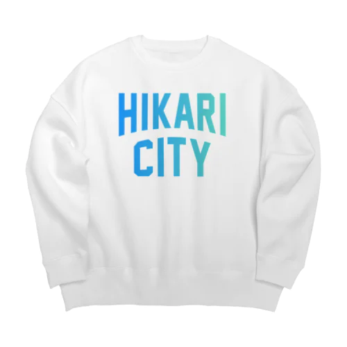 光市 HIKARI CITY Big Crew Neck Sweatshirt