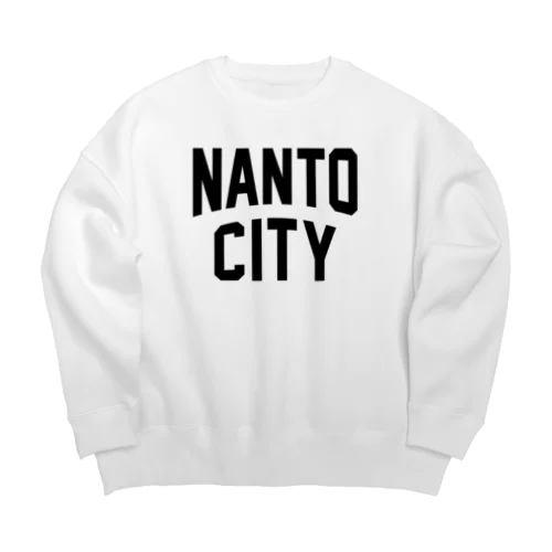 南砺市 NANTO CITY Big Crew Neck Sweatshirt