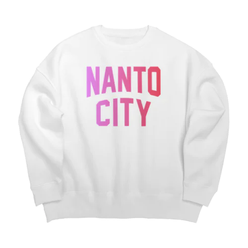 南砺市 NANTO CITY Big Crew Neck Sweatshirt