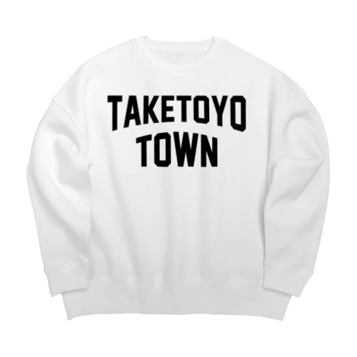 武豊町 TAKETOYO TOWN Big Crew Neck Sweatshirt