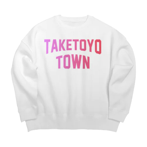 武豊町 TAKETOYO TOWN Big Crew Neck Sweatshirt