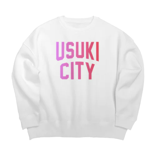 臼杵市 USUKI CITY Big Crew Neck Sweatshirt