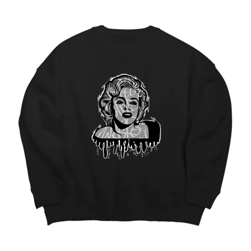 Bewitching BLACK Big Crew Neck Sweatshirt