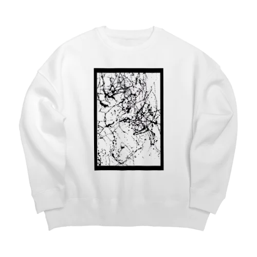scattering ver1. Big Crew Neck Sweatshirt