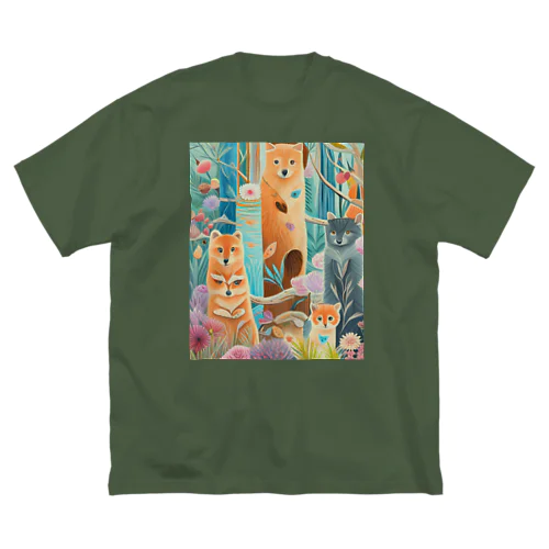 森の中の世界 Big T-Shirt