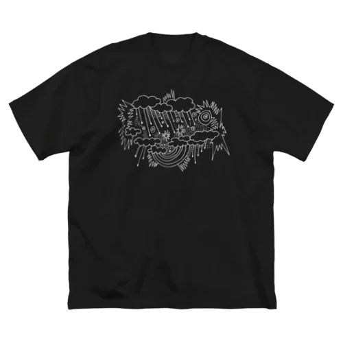 虹 白線 Big T-Shirt