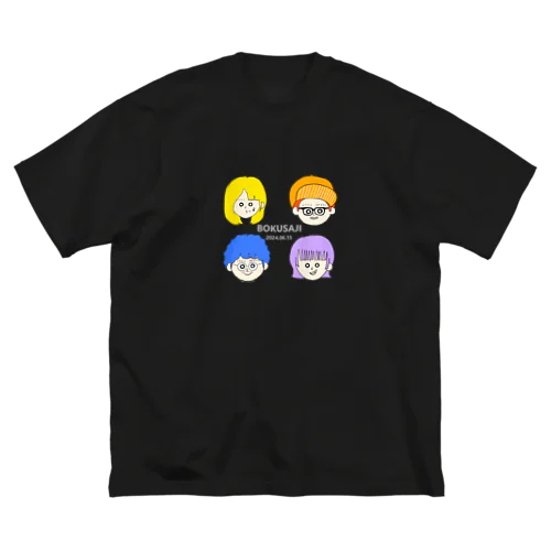 【キャラ（透過）】Tシャツ（ビックシルエット） Big T-Shirt