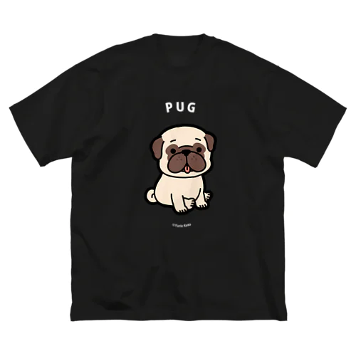PUG(フォーン) │ For dark colors Big T-Shirt