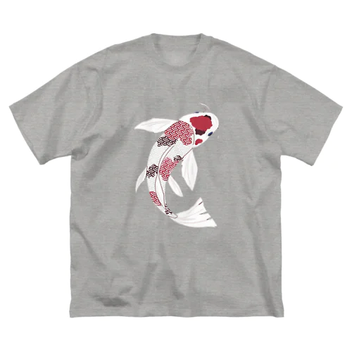 錦鯉seigaiha Big T-Shirt