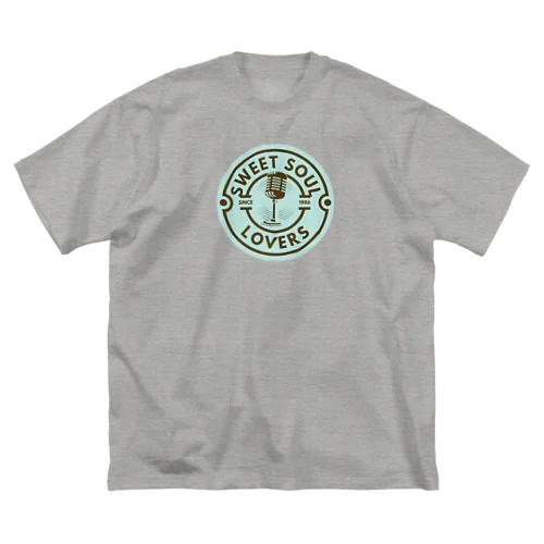 Sweet Soul Lovers★クラシックマイク（ミントグリーン×チョコブラウン） Big T-Shirt
