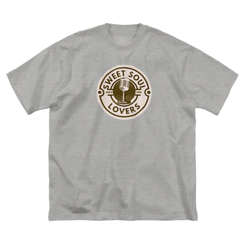 Sweet Soul Lovers★クラシックマイク（ピンクベージュ×チョコブラウン） Big T-Shirt