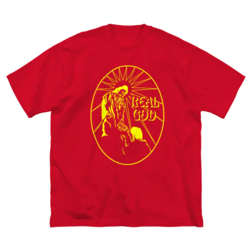 Real God1 h.t.(黄色) Big T-Shirt