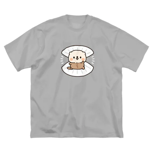 マイペースなラッコさん　貝から登場ver. Big T-Shirt