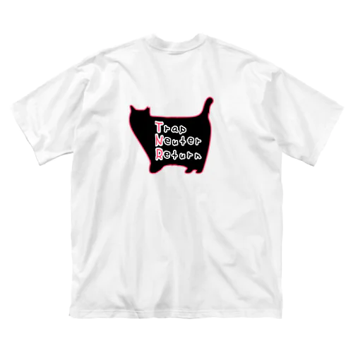 さくらねこ推進部リアル猫Ver Big T-Shirt