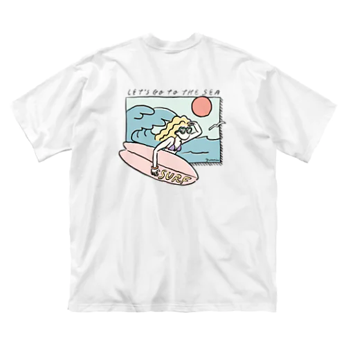 海へ行こう（グラサン編） Big T-Shirt