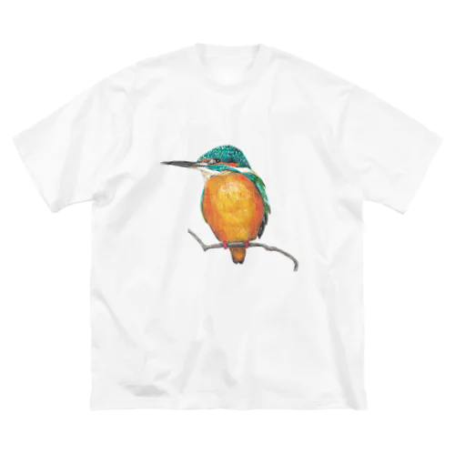 [森図鑑] カワセミ Big T-Shirt
