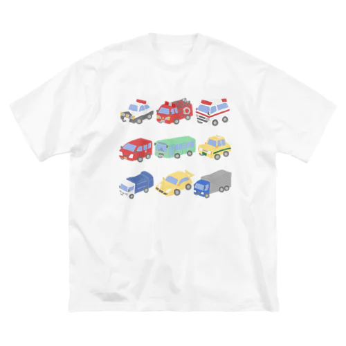 のりものイラスト Big T-Shirt