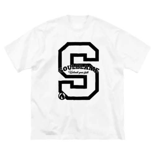 BIG S LOGO TEE IN WHITE Big T-Shirt