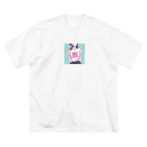 可愛いにこちゃん Big T-Shirt