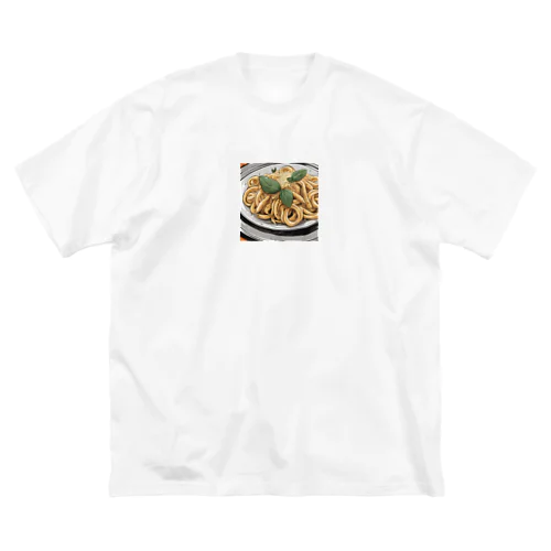 パスタ愛好家のためのパスタプリント Big T-Shirt