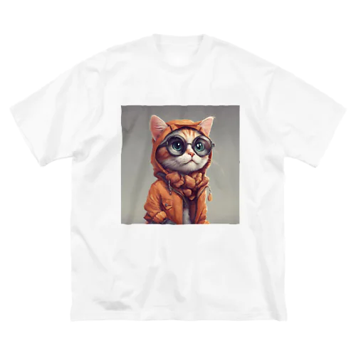 オシャレな子猫さん Big T-Shirt